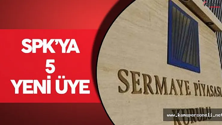 Sermaye Piyasası Kuruluna Atama Kararları Resmi Gazete'de Yayımlandı
