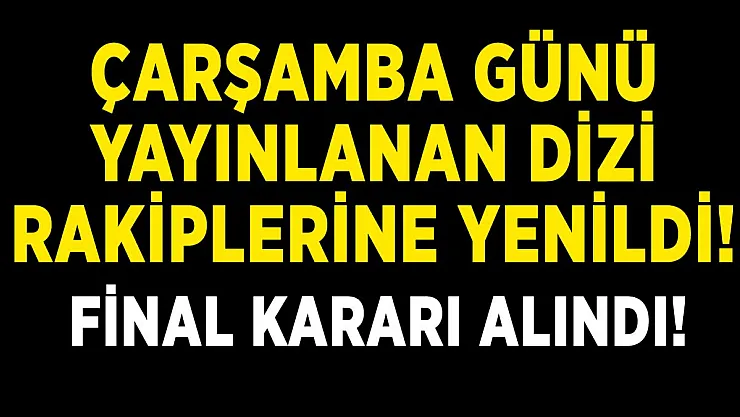 Sevilen diziden acil final kararı geldi!