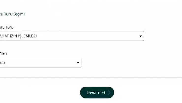Seyahat izin belgesi nasıl alınır?