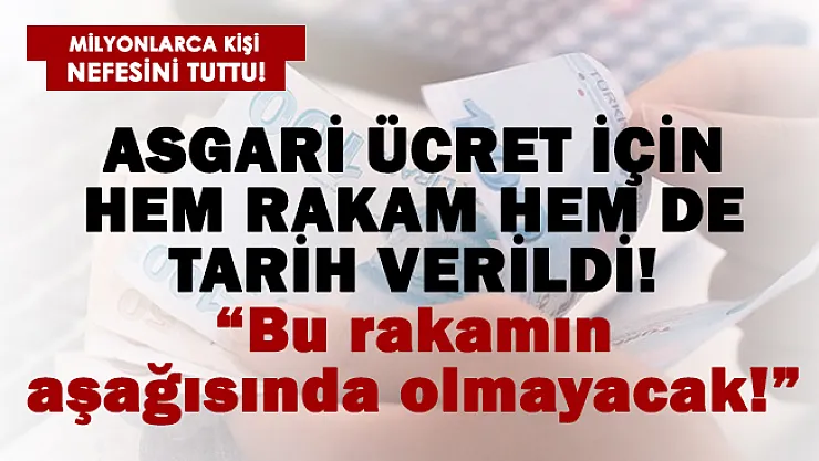 Sıcak gelişme: Türk-İş asgari ücret için hem rakam hem de tarihi verdi!