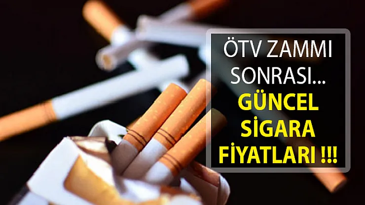 Sigara Fiyatlarına Ne Kadar Zam Yapıldı? İşte Sigara ÖTV Düzenlemesi