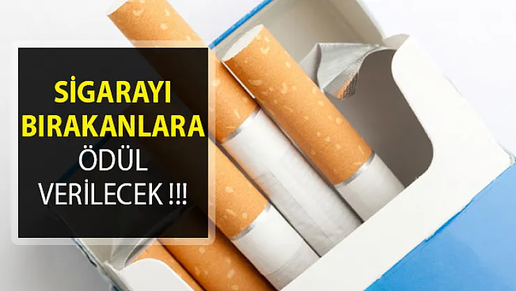 Sigarayı Bırakanlara Ödül Verilecek!