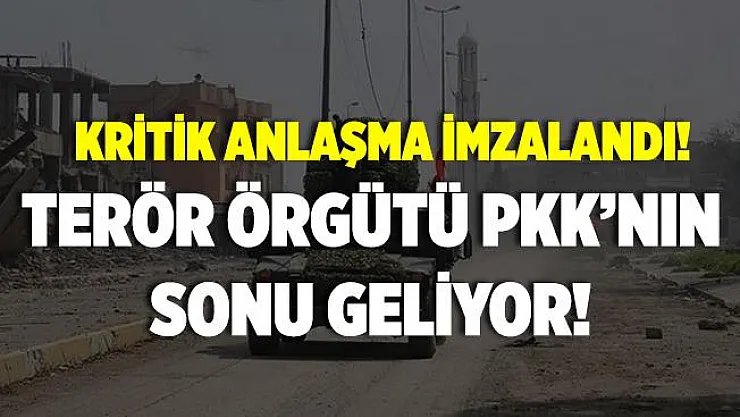 Sincar'da anlaşma imzalandı! Terör örgütü PKK'nın sonu geliyor!