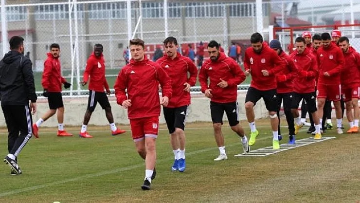 Sivasspor'da Erzurumspor maçı hazırlıkları