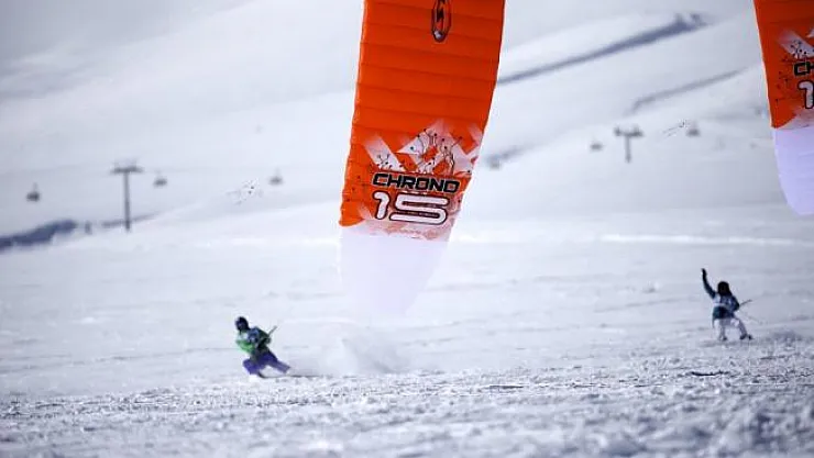 Snowkite Dünya Kupası yarışmaları Erciyes'te yapılacak