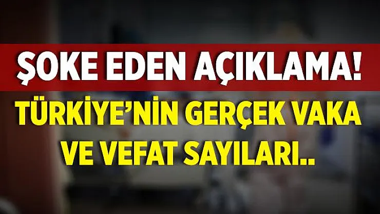 Şoke eden iddia! Türkiye'nin gerçek koronavirüs vaka ve vefat sayıları..