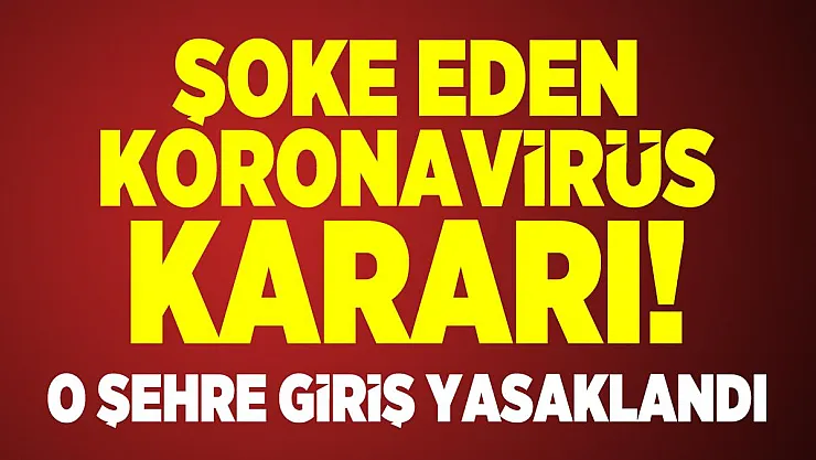 Şoke eden koronavirüs kararı! Covid-19 testi yaptırmayanlar için yeni yasak geldi