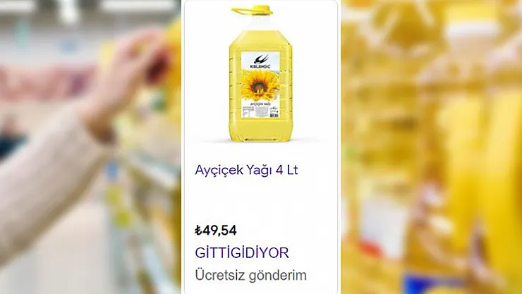 Son dakika 4 litre ayçiçek yağı 1 litre fiyatına satılıyor: O markette 4 litre ayçiçek yağı 49,54 TL'ye satılıyor! Stoklarla sınırlı, yetişen alır