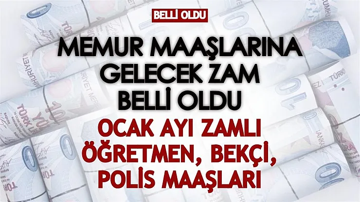 Son dakika! Açıklanan verilerle birlikte belli oldu: Memur maaşları ne kadar oldu? Öğretmen, bekçi, polis zamlı maaşları...