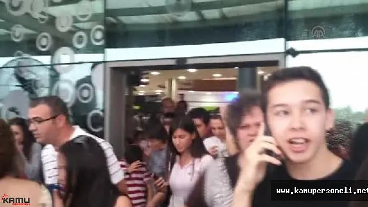Son Dakika!! Ankara'da AVM'nin Çatısı Çöktü