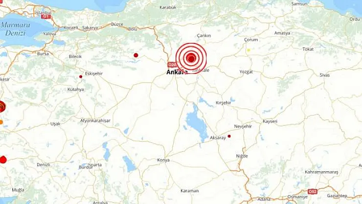 Son dakika Ankara'da deprem üstüne deprem!