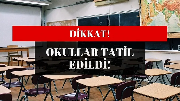 Son dakika: Bakan Özer az önce açıkladı! Seçimden sonra bütün okullar tatil edildi