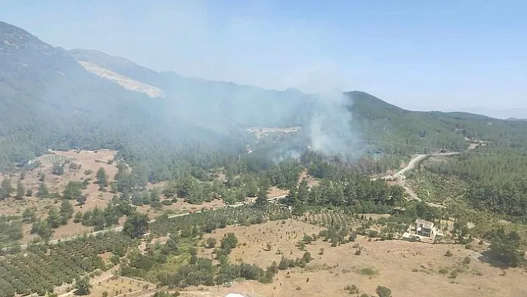 Son dakika bir kez daha orman yangını başladı! O şehirde panik hakim: Çok sayıda ekip sevk edildi