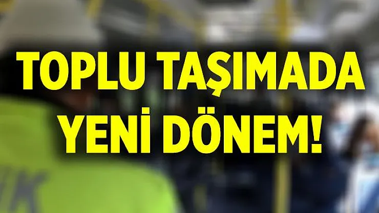 Son dakika Cumhurbaşkanı Erdoğan açıkladı! Toplu taşımada yeni dönem! Artık yasaklandı!