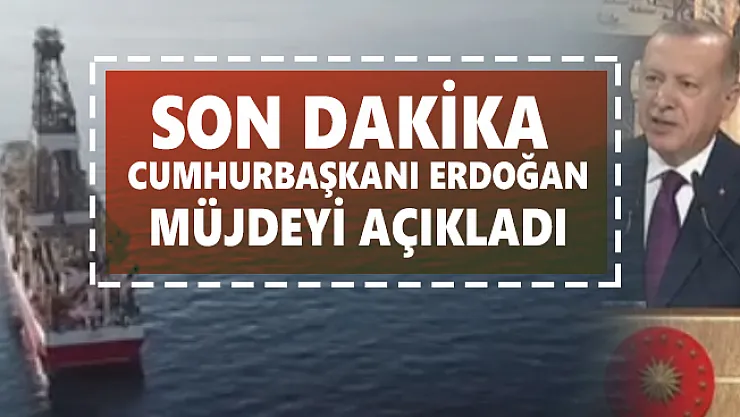 Son dakika Cumhurbaşkanı Erdoğan müjdeyi açıkladı