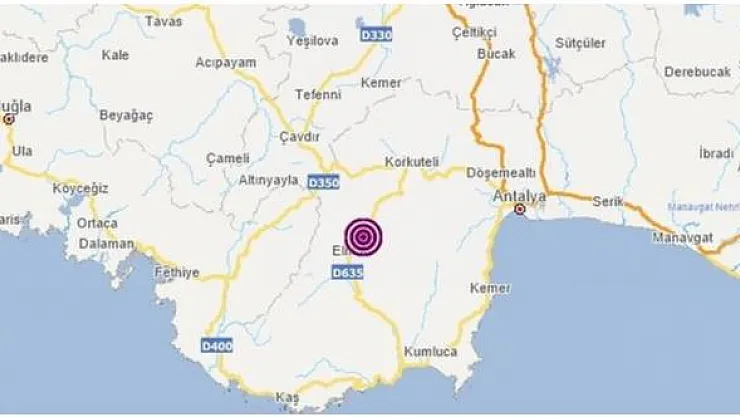 Son dakika deprem Kandilli duyurdu: Antalya Elmalı sallandı!