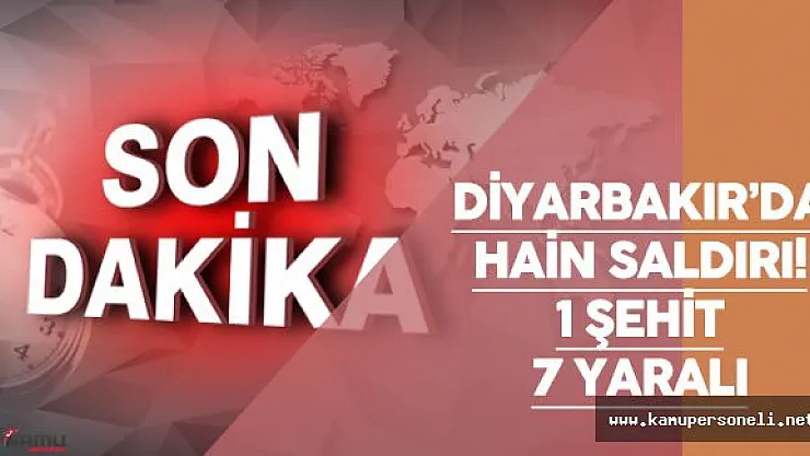 Son Dakika : Diyarbakır Dicle'de Hain Saldırı - Detaylar Geldi