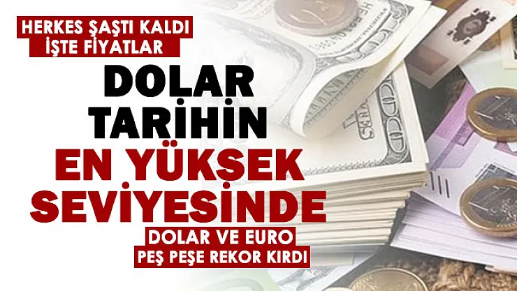 Son dakika! Dolar ve euro tarihinin en yüksek seviyesini gördü! Dolar 15 dakikada 20 kuruş birden yükseldi: 12 liraya yükseliyor