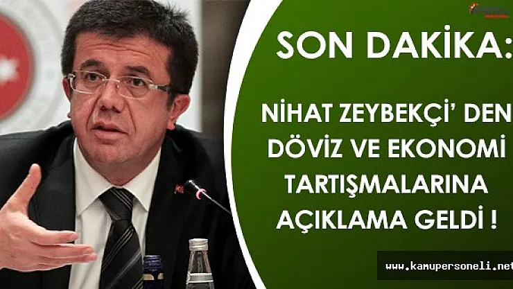 Son Dakika: Ekonomi Bakanından Dolar ve Yaşanan Hareketliliğe İlişkin Açıklama!