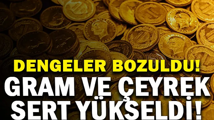Son dakika: Gram ve çeyrek altın sert yükseldi! Dengeler alt üst oldu: İşte 15 Eylül güncel altın fiyatları