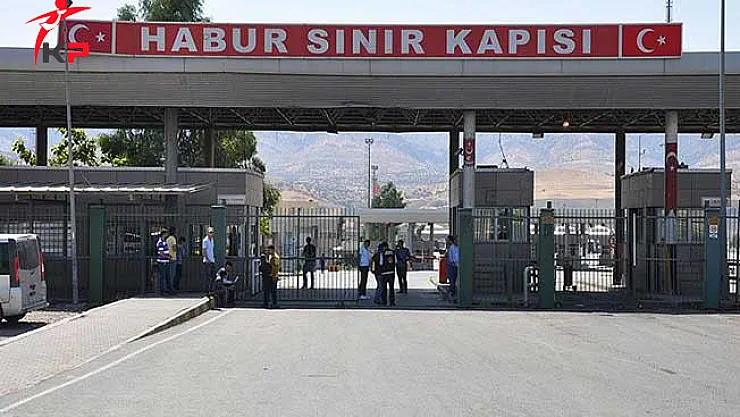 Son Dakika: Habur Sınır Kapısı Tek Taraflı Kapatıldı