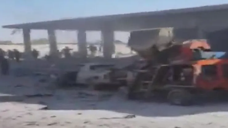 Son dakika: Hainler bomba yüklü araçla saldırdı: Ölü ve yaralılar var!