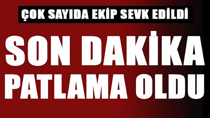 Son dakika İzmir'de ortalık savaş alanına döndü! Patlama oldu: Yaralılar var