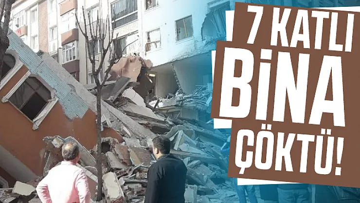 Son Dakika Korkunç olay: 7 Katlı bina çöktü! Çok sayıda ekip sevk edildi