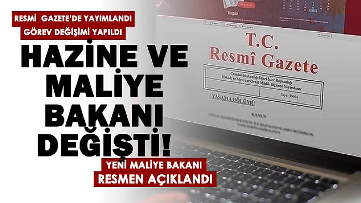 Son dakika Lütfü Elvan Hazine ve Maliye Bakanlığından istifa etti! Yeni Hazine ve Maliye Bakanı Nureddin Nebati kimdir?