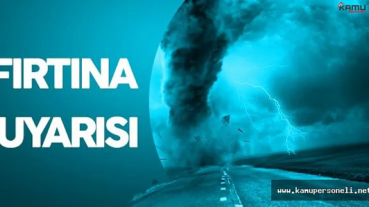 Son Dakika : Meteoroloji'den Ordu için Fırtına Uyarısı !
