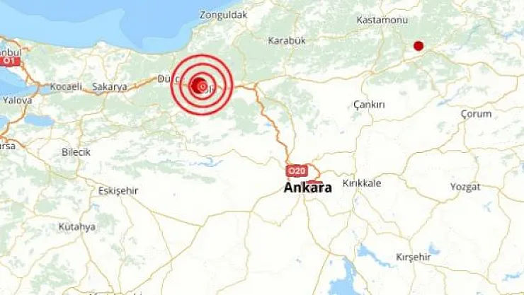 Son dakika peş peşe deprem: Bolu'da da deprem oldu!