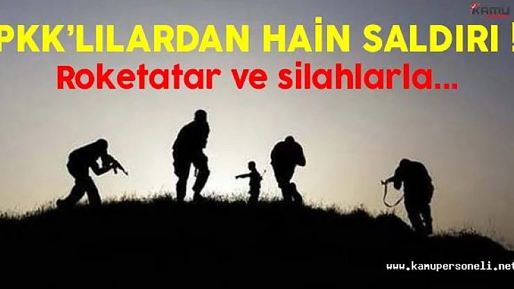 Son Dakika: PKK'lılardan Bingöl'de Karakola Roketatarlı Saldırı