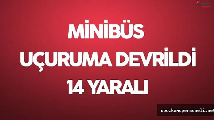 Son Dakika: Sivas'ta Korkunç Kaza Minibüs Uçuruma Devrildi