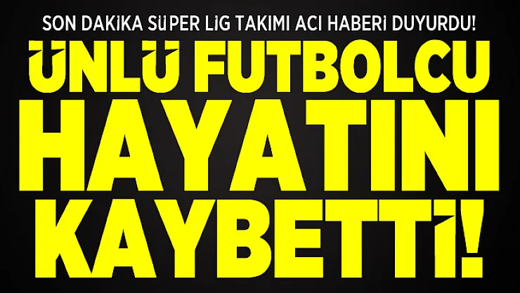Son dakika Süper Lig takımı acı haberi duyurdu! Ünlü futbolcu Mohamed Abarhoun hayatını kaybetti!