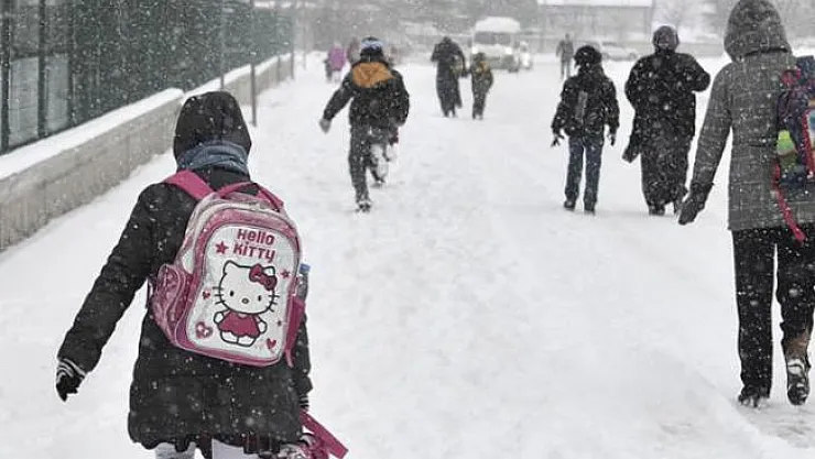 Son Dakika Tatil Haberi ! Konya'nın Bir İlçesinde Okullar Kar Yağışından Dolayı Tatil Edildi
