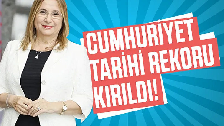 Son dakika Ticaret Bakanı Pekcan duyurdu: Cumhuriyet tarihi rekoru kırıldı!