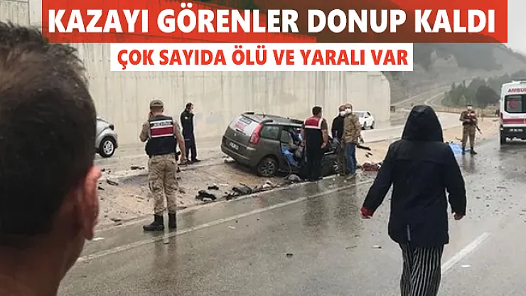 Son dakika Tokat'ta korkunç kaza! Çok sayıda ölü ve yaralı var