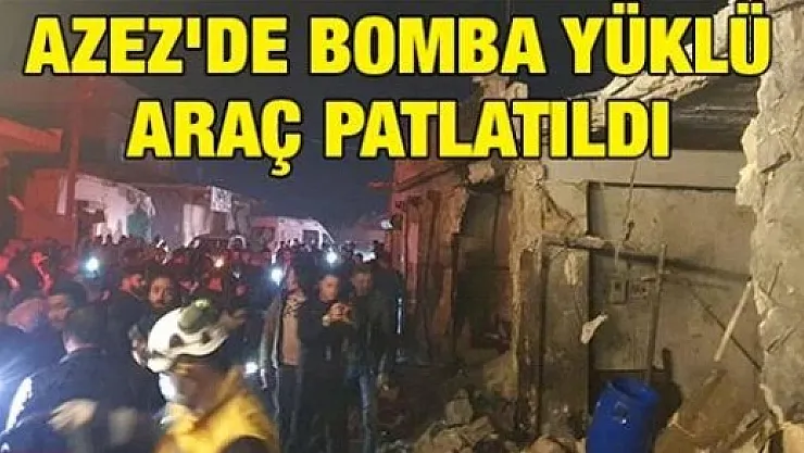 Son dakika! Türkiye sınırında bomba yüklü araç patladı!