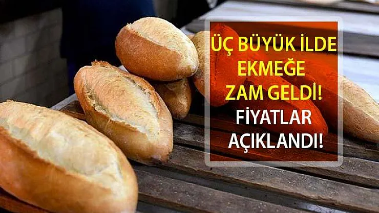 Son Dakika Zam Geliyor! Ankara'da Ekmeğe Zam Geldi, Aydın ve Samsun'da Yolda...