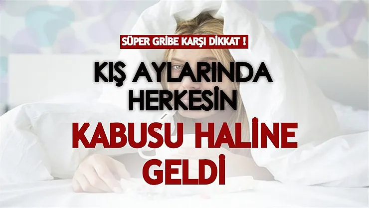 Süper gribe karşı dikkat! Kış aylarında herkesin kabusu haline geldi!
