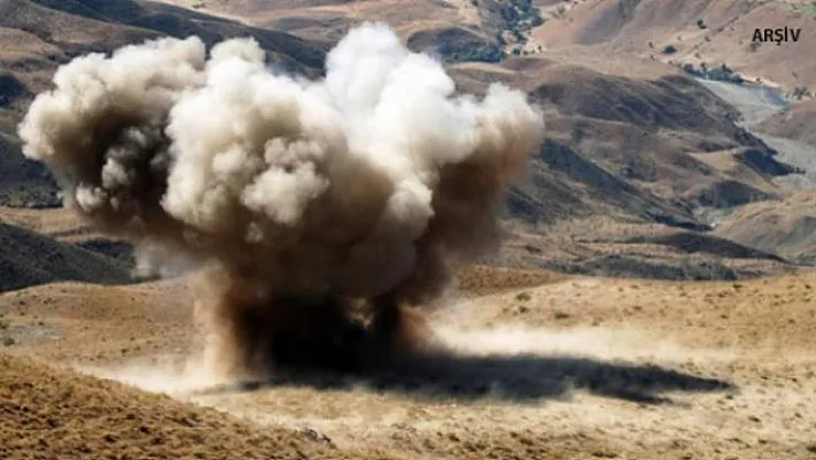 Suriye'den Türkiye'ye kaçmak isteyen kadın mayına basınca felaketi yaşadı