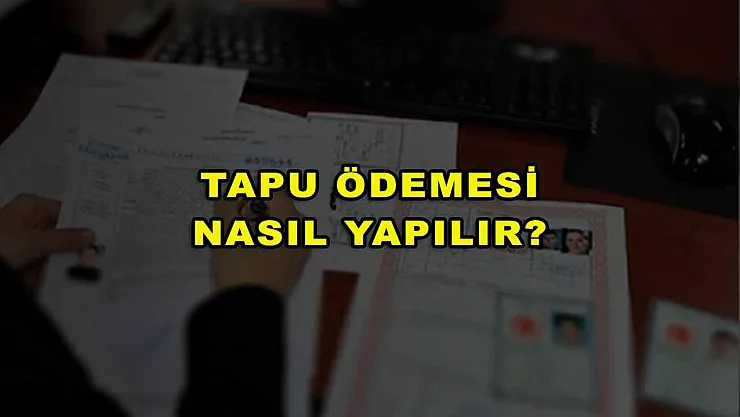 Tapu Ödemesi Nasıl Yapılır?