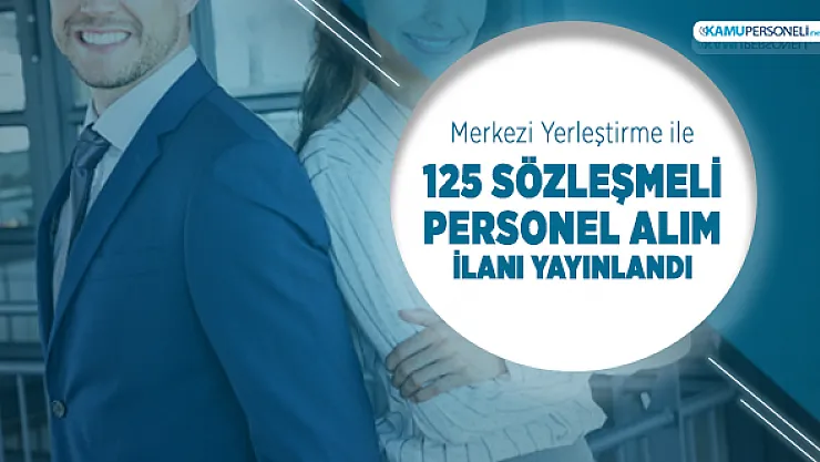 Tapu ve Kadastro Genel Müdürlüğüne 125 sözleşmeli personel alımı yapılacak!