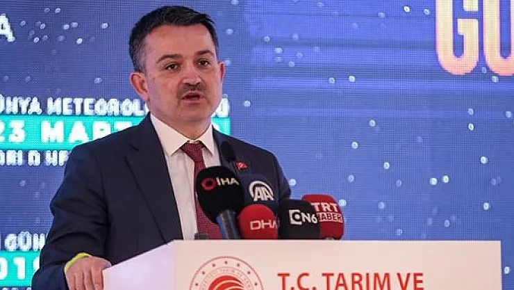 Tarım Bakanı Pakdemirli Açıkladı: 172 Alo Meteoroloji Çağrı Merkezi Kuruyoruz