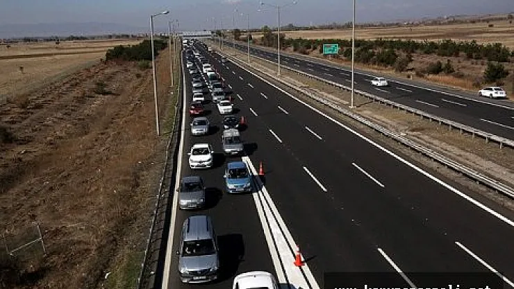 Tatilciler Dönüş Yolunda - TEM'de Son Durum