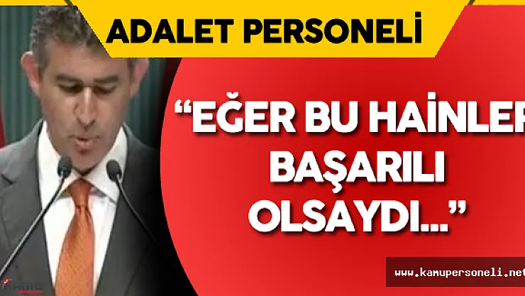 TBB Başkanı Metin Feyzioğlu :" Demokrasi İçin Göreve Her Zaman Hazırız" Dedi