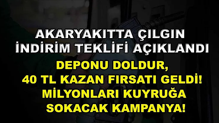Tek bir SMS ile akaryakıtta 500 TL indirim kampanyası başladı! ING Bank sınırları zorlayan akaryakıt fırsatını duyurdu, Petrol Ofisi istasyonlarında kuyruklar oluştu!