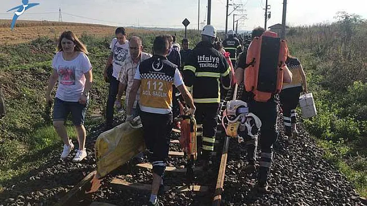 Tekirdağ Çorlu'da Tren Kazası! Çok Sayıda Ölü ve Yaralı Var