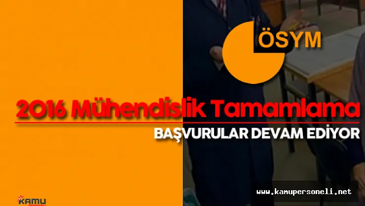 Teknik Öğretmenler İçin Mühendislik Tamamlama Programları Giriş Sınavı Başvurular Devam Ediyor