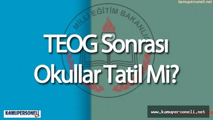 TEOG 2. Dönem Sınavı İçin Geri Sayım Başladı ( 29 Nisan 2016 'da  Okullar Tatil Olacak Mı)